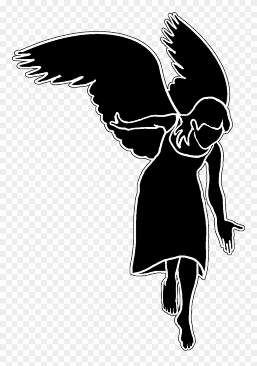 Guardian Angel - Guardian Angel Angel Silhouette Clipart