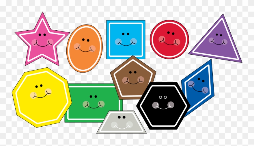 Shapes For Clip Art - Geometry Shapes Clip Art - Png Download