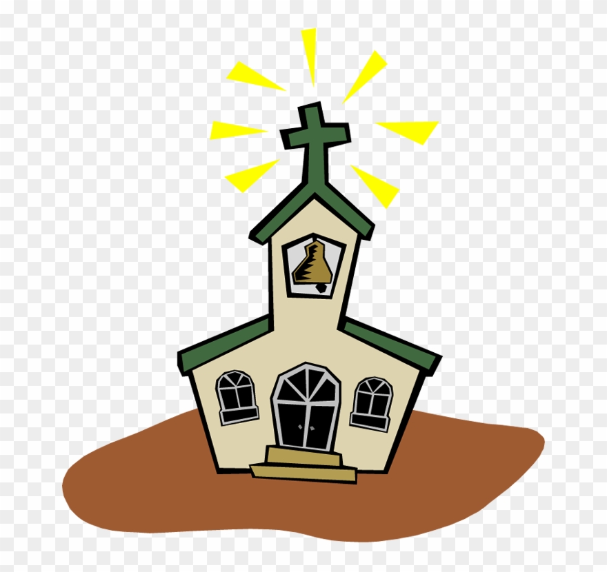 Church Clip Art Black And White - Church Clipart Png Transparent Png