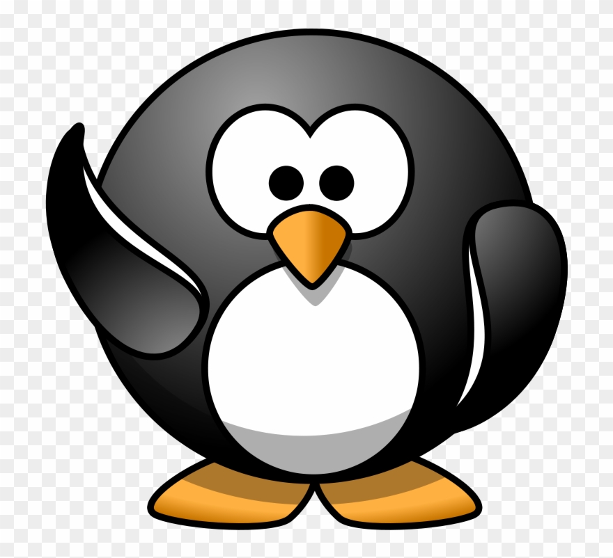 All Photo Png Clipart - Waving Penguin Transparent Png
