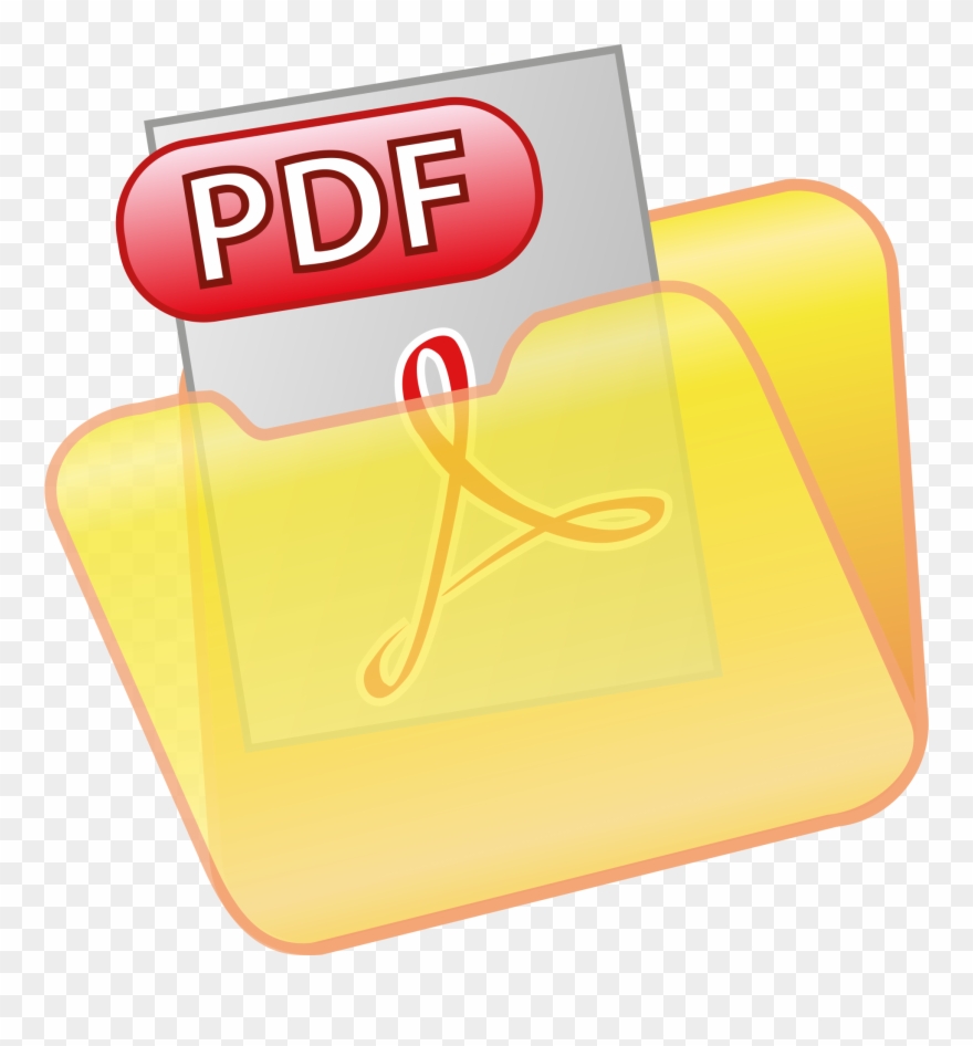 Big Image - Save As Pdf Icon Clipart