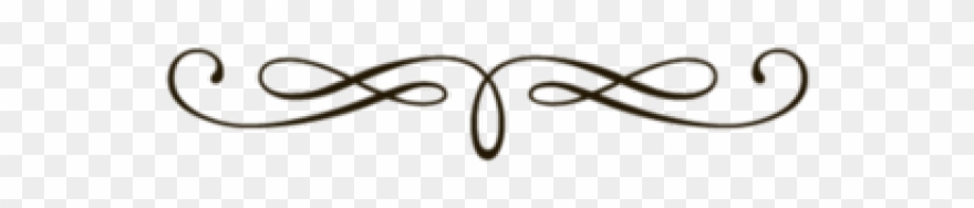 Solid Line Border Clip Art Mrn - Вензель Вектор - Png Download