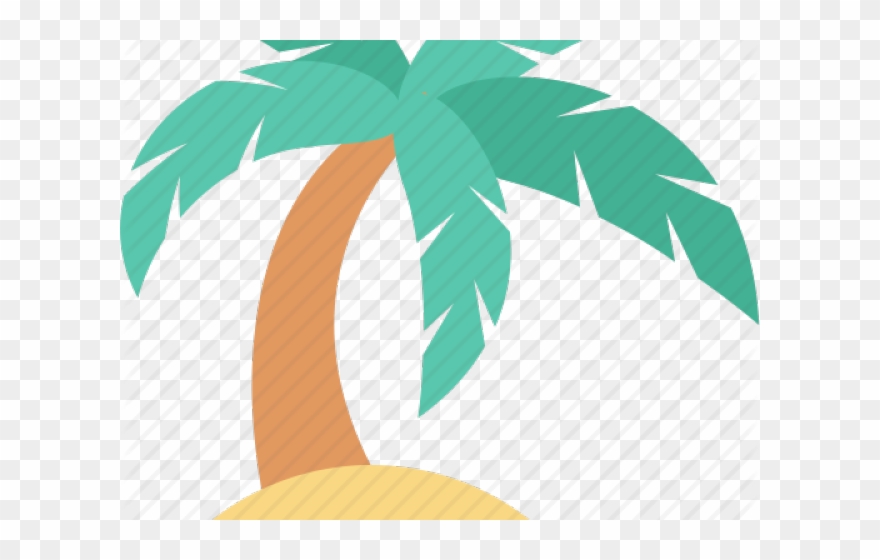 Palm Tree Clipart Adobe Illustrator - Icon - Png Download
