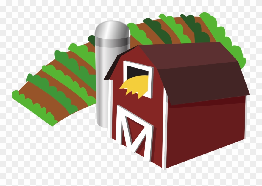 Open - Farm Clipart Transparent Background - Png Download