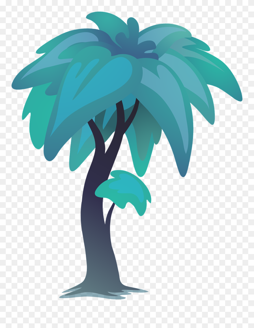 Tree Glitch Art Illustrator Cartoon - ต้นไม้ เป็น รูป การ์ตูน Clipart