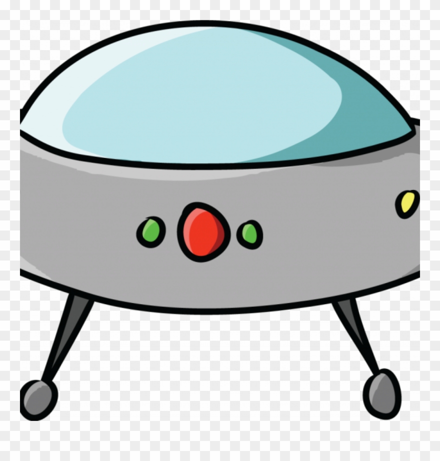 Ufo Clip Art 19 Ufo Image Library Library No Background - Alien Spaceship Clipart - Png Download