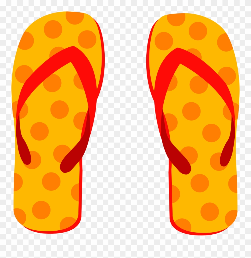 Free Flip Flop Clip Art Pictures Clipartix Hawaiian - Flip Flops - Png Download