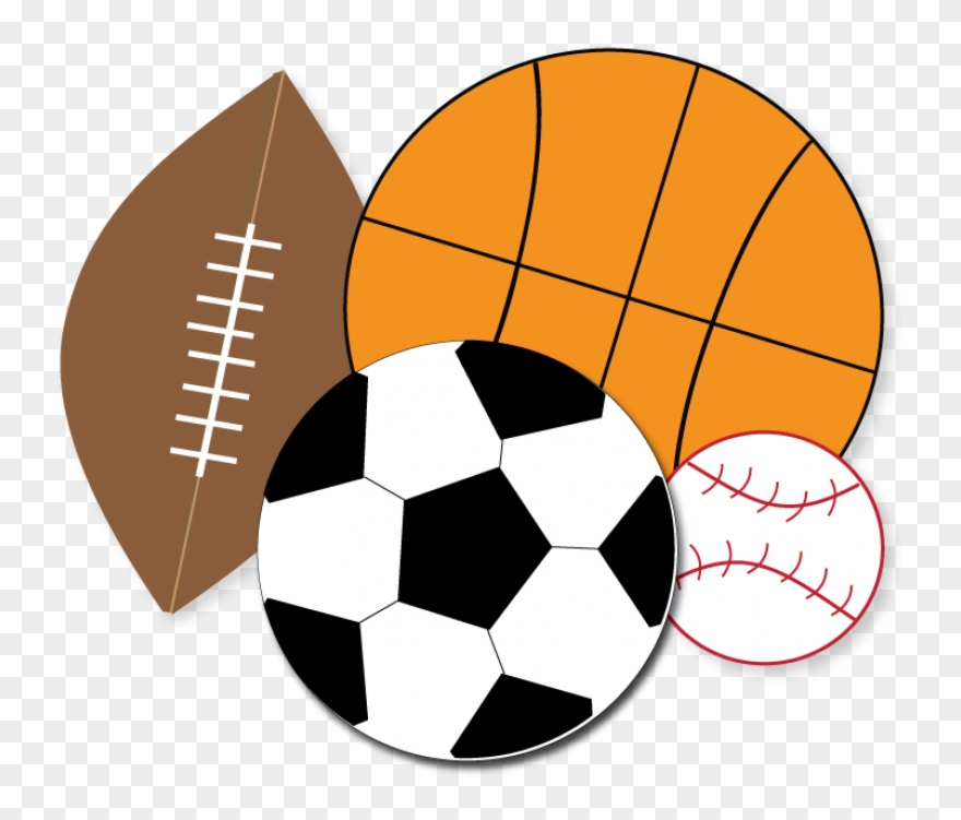 Free Clipart For Parties - Transparent Background Sports Clipart - Png Download