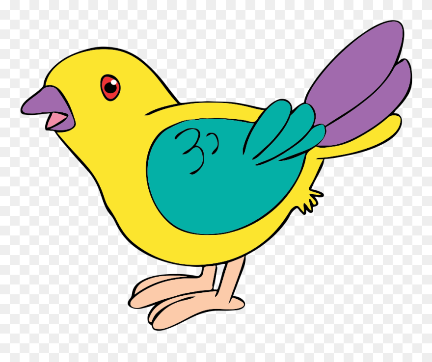 Free Free Wedding Program Clipart, Download Free Clip - Clipart Picture Of Bird - Png Download