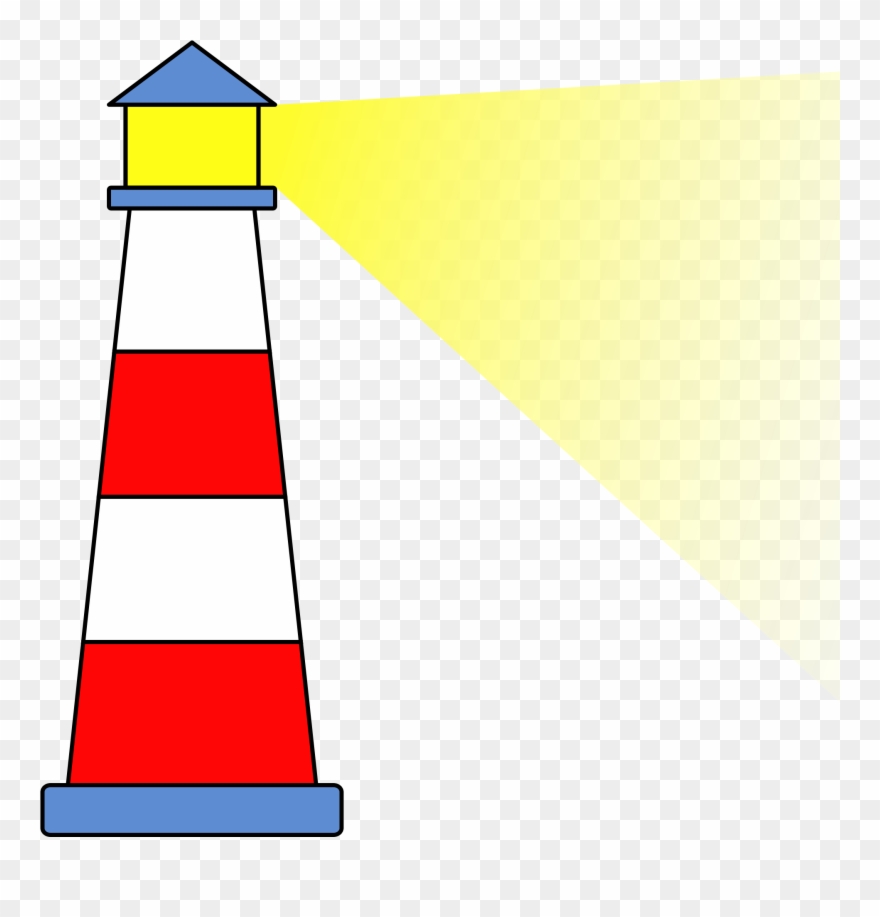 Light House Silhouette At Clip Art Transparent - Sources Of Light Clipart - Png Download