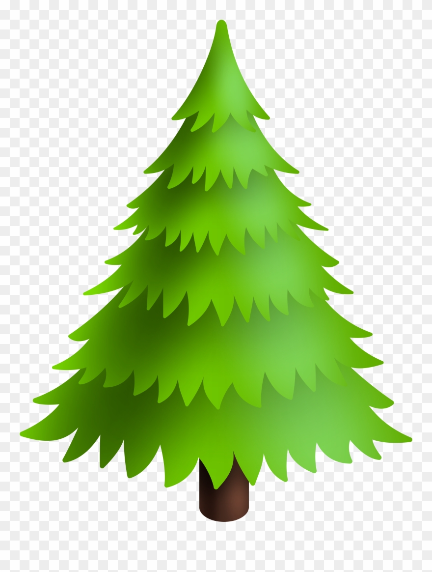 Free Pine Tree Clip Art - Png Download