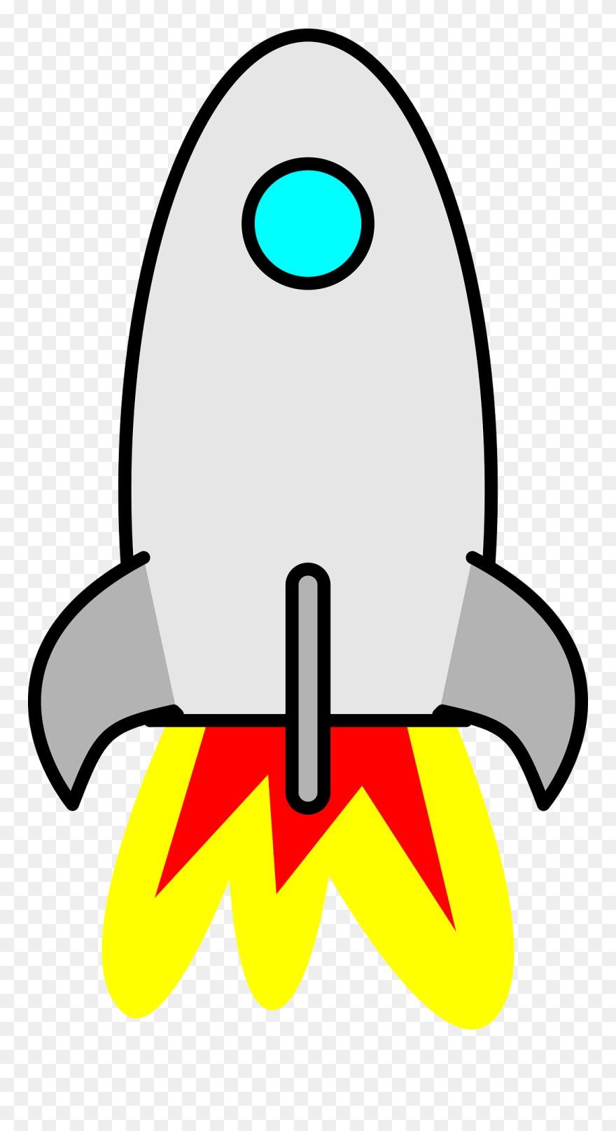 Free To Use Public Domain Roc - Cartoon Rocketship Clipart