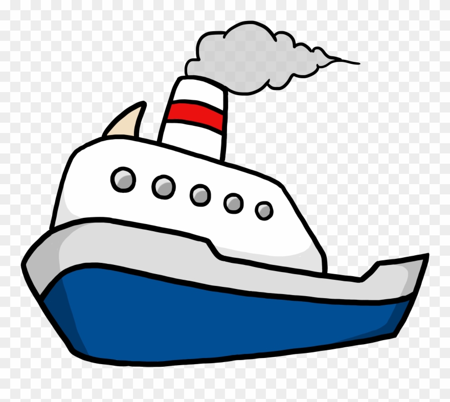 Ship Clip Art Free Clipart Images - Transparent Background Boat Clipart - Png Download