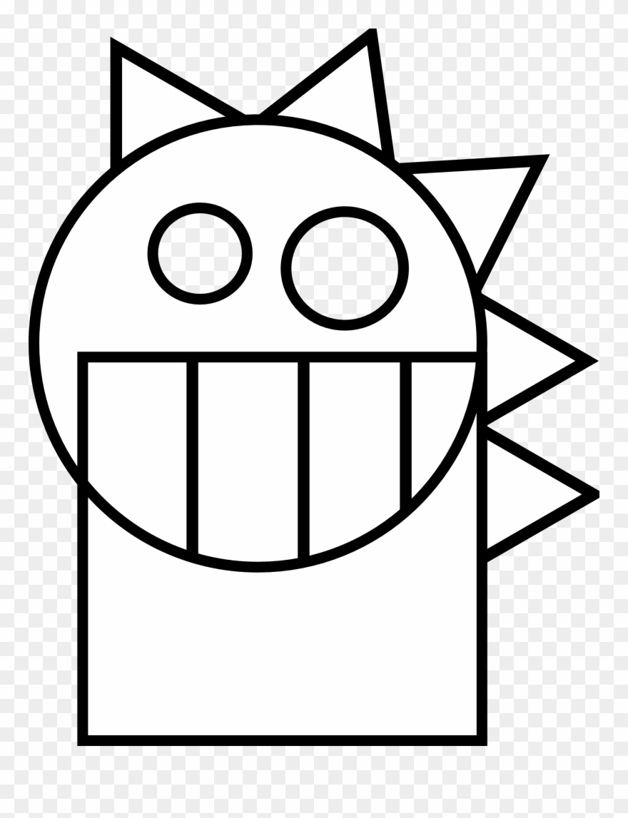 Clipart Info - Black And White Cute Drawn Dragons - Png Download