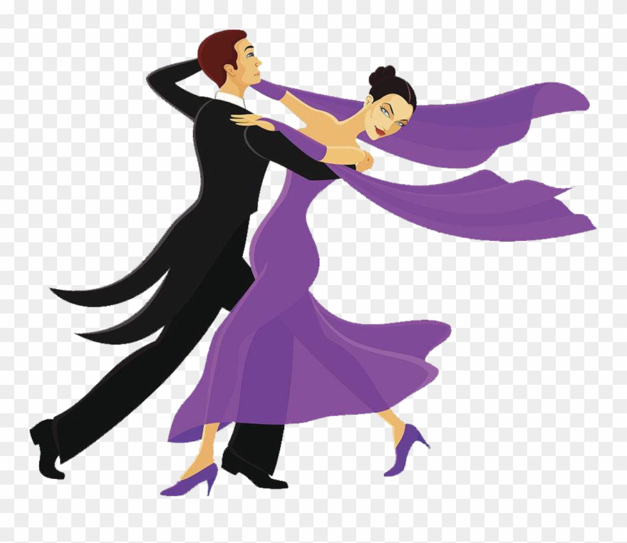 Graphic Free Library Frames Illustrations Hd Images - Clip Art Ballroom Dancers - Png Download