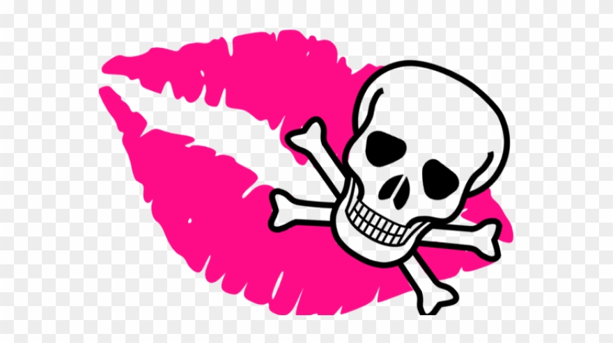 Skull Free Clip Art Vector 2 - Skull And Crossbones Throw Blanket - Png Download