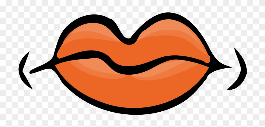 Mouth Lip Smiley - Mouth Clip Art - Png Download