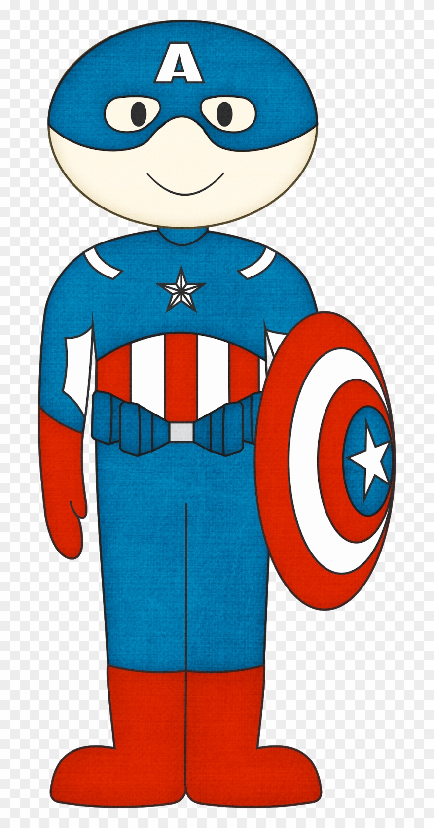 Clip Art Clipart Captain America Hulk Clip Art - Clip Art - Png Download
