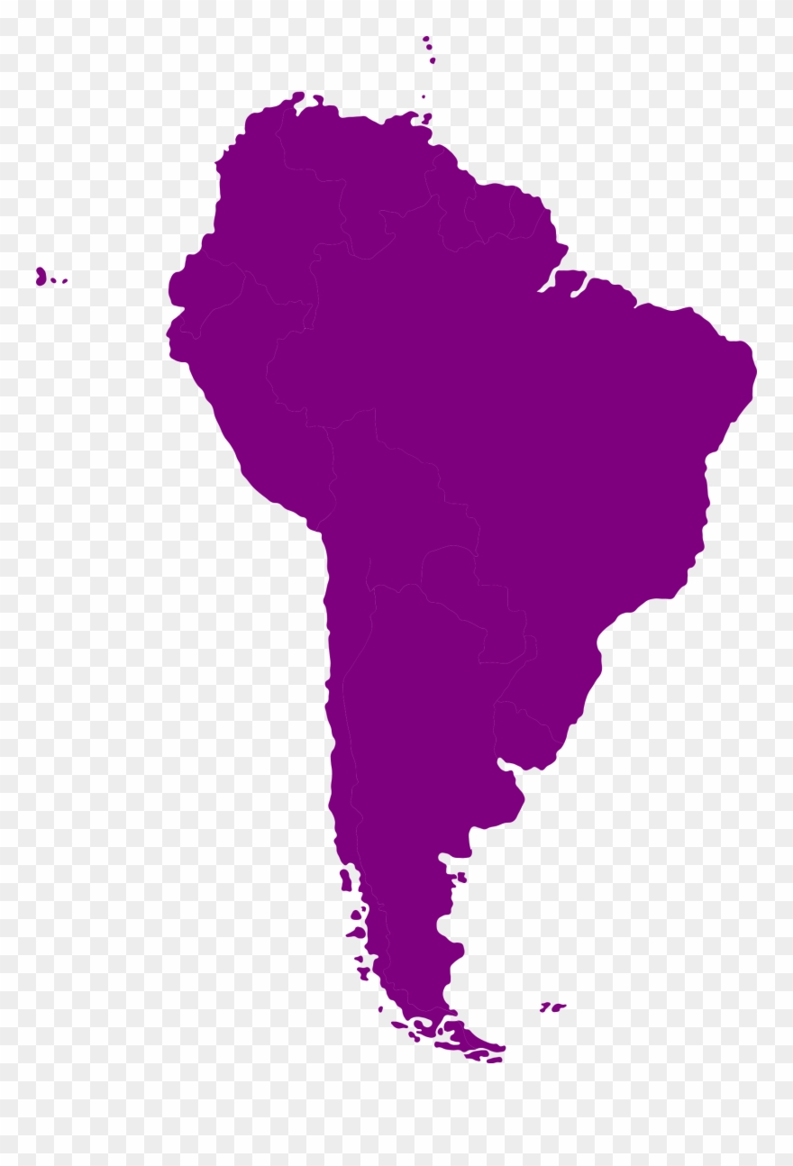South America Clipart South American - South America Continent Cartoon - Png Download