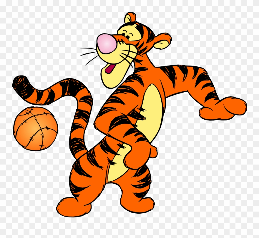 Winnie The Pooh Tigger With Ball Png Clip Art Transparent Png