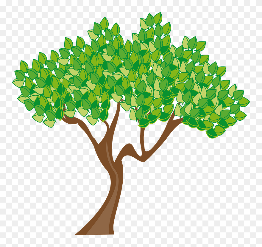 Free Transparent Tree Cliparts, Download Free Clip - Summer Tree Clipart - Png Download