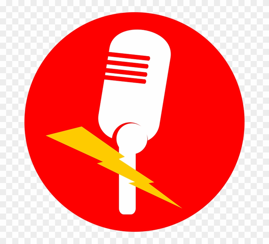 Free Vector Wireless Microphone Clip Art - Microphone Clip Art - Png Download