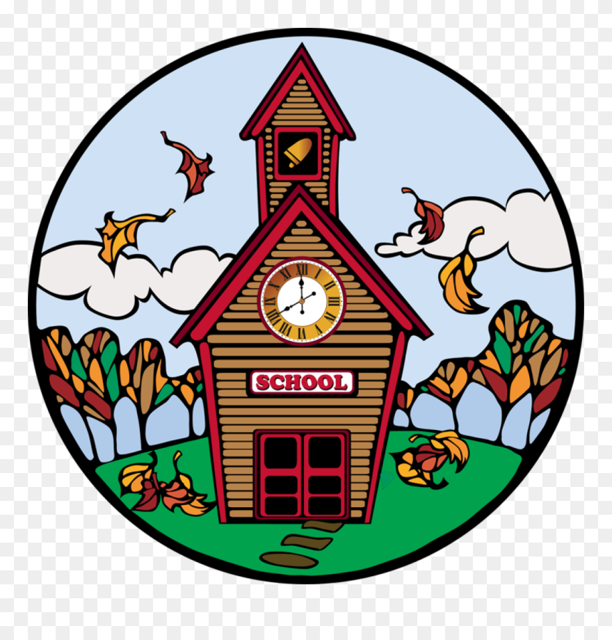 Back To School Open House Clip Art - Fall School Clipart - Png Download
