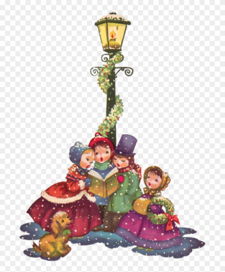 Vintage Christmas Png 14 Cliparts For Free Download - Vintage Christmas Carol Singers Transparent Png