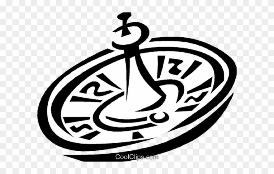 Roulette Wheel Clipart Illustrator - Roulette Wheel Vector Png Transparent Png