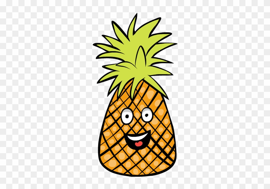 Hawaiian Pineapple Clipart Free Clip Art Images Image - Pineapple Cartoon Image Png Transparent Png