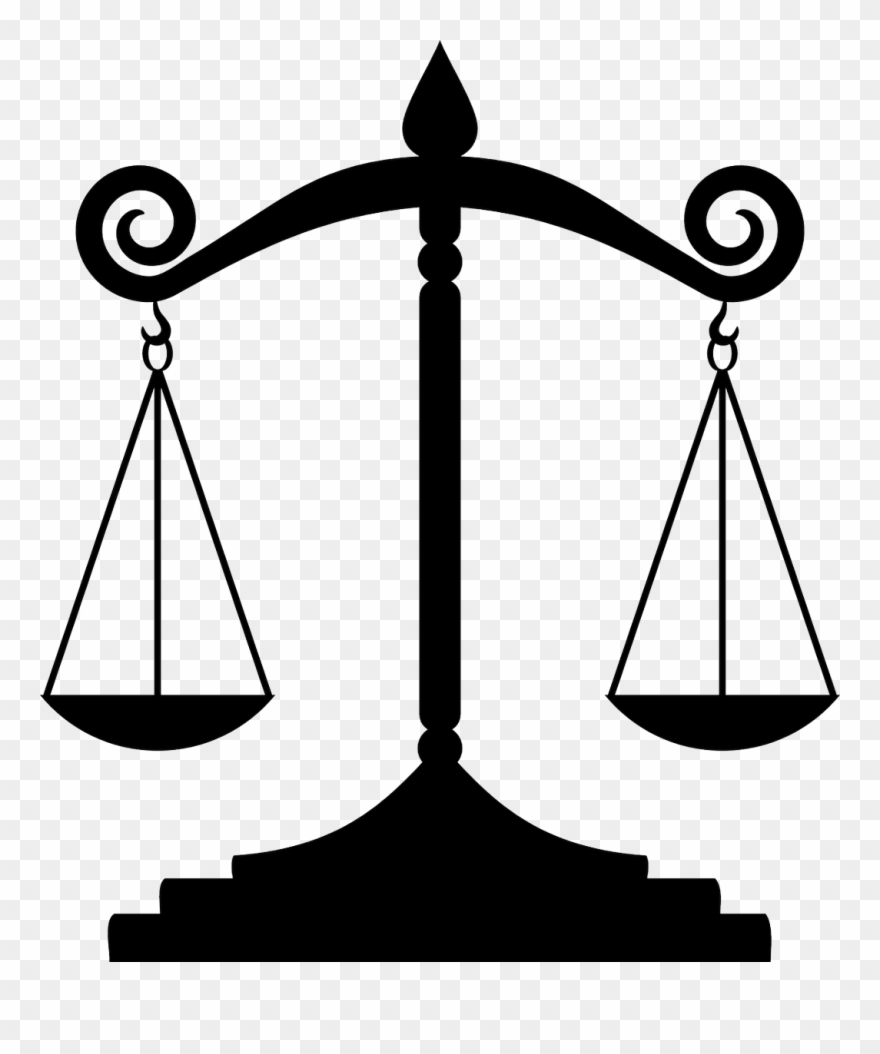 Law Justice Measuring Scales Constitutional Amendment - Scale 5'x7'area Rug Clipart
