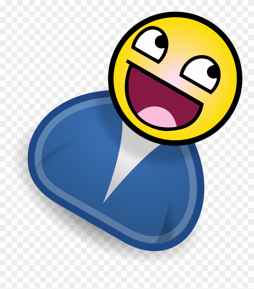 Happy Person File Bathrobecabalicon Svg Wikimediamons - Person Smiling Clipart - Png Download