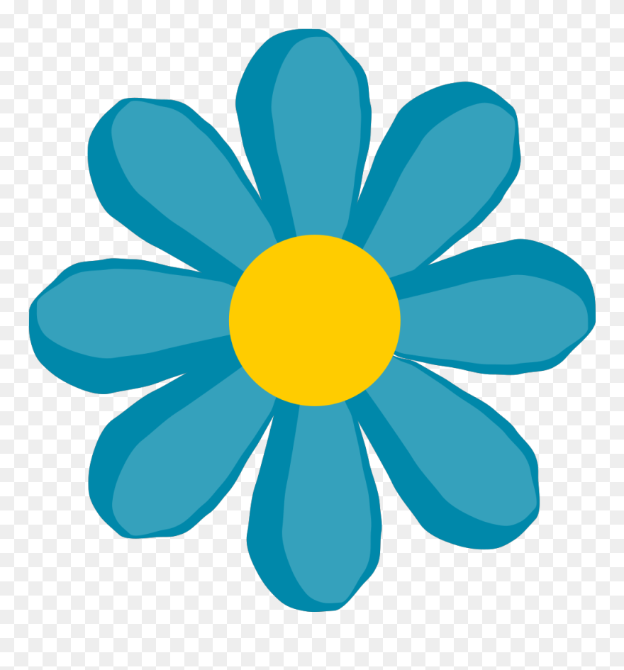 Flowers Free Flower Clipart, Girl Scout Troop, Scout - Flower Clip Art - Png Download