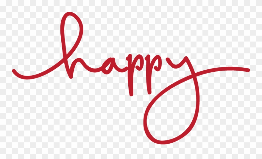 Download Happy Icon Icons - Word Happy Clipart - Png Download