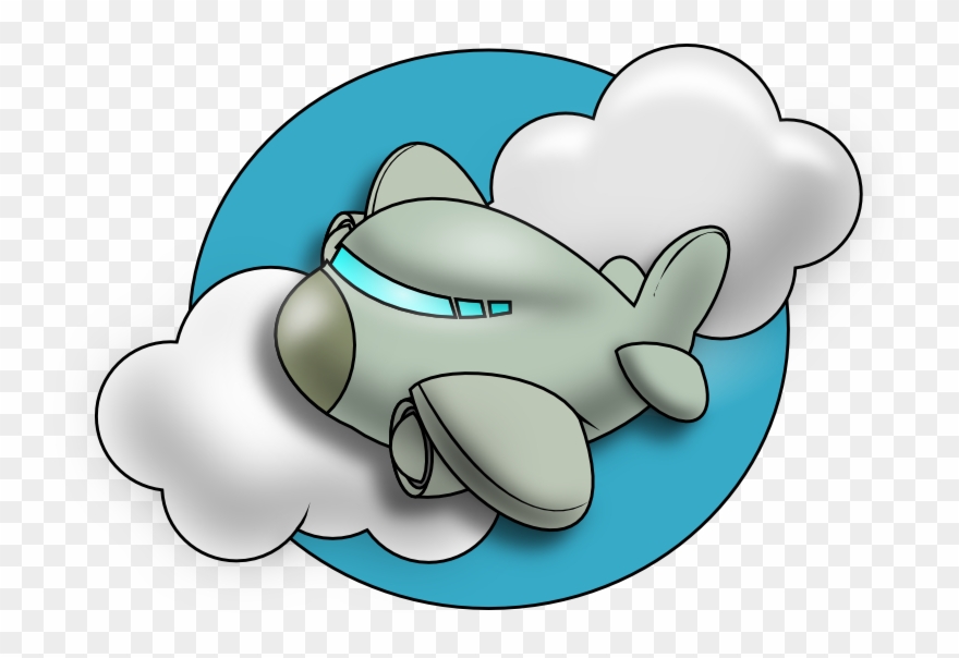 Air Plane Clipart - Clip Art - Png Download