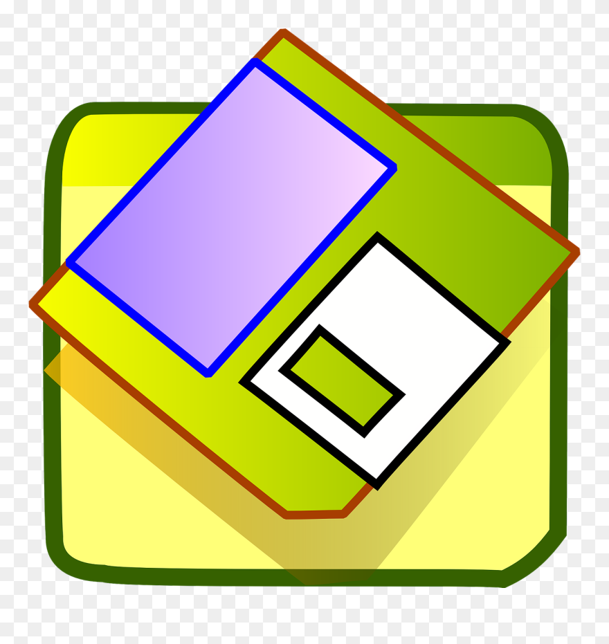 Save Icon Clipart Has - Cartoon Magnetic Storage Devices - Png Download