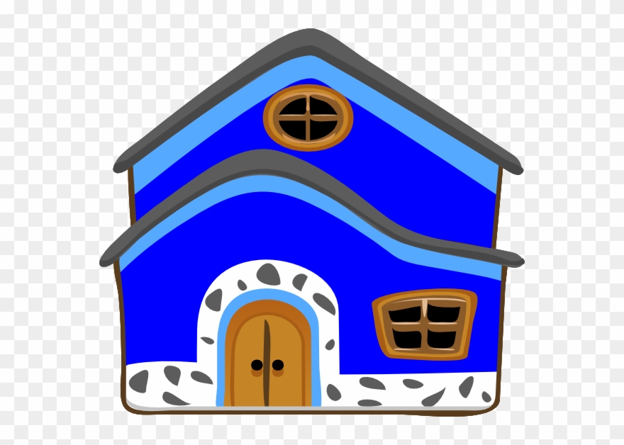 Casa Azul Blue House Svg Clip Arts 600 X 548 Px - Png Download