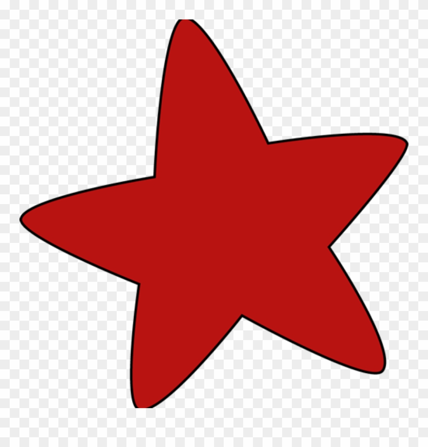 Red Star Clipart Red Star Clip Art Clipart Panda Free - Star Clip Art Red - Png Download