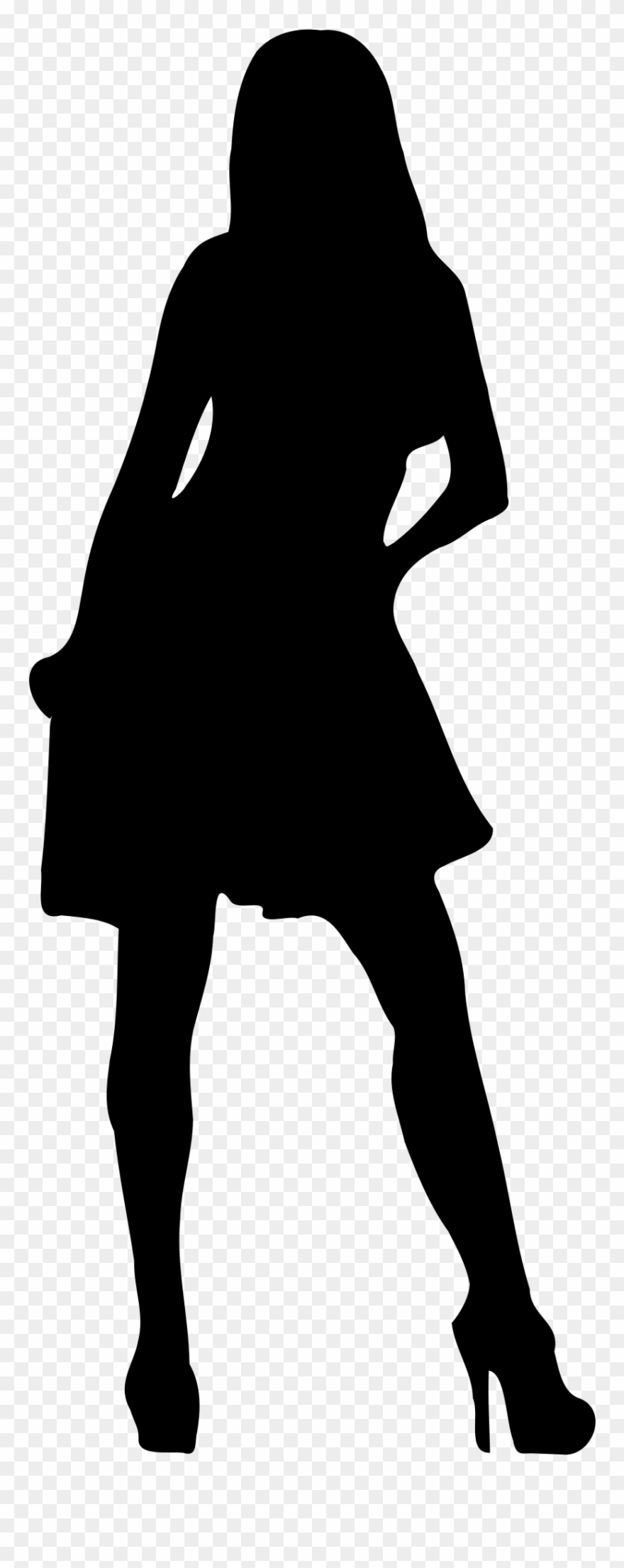 Woman Silhouette Clip Art For Free 101 Clip Art - 1er Rendez Vous Amoureux - Png Download