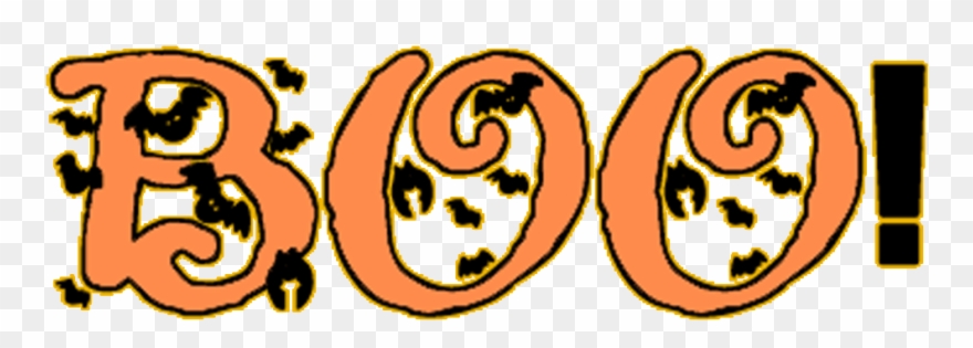 Boo Clipart Clipart Panda Free Clipart Images 0fi60h - Boo Collection For Halloween Large Tote Bag, Adult - Png Download