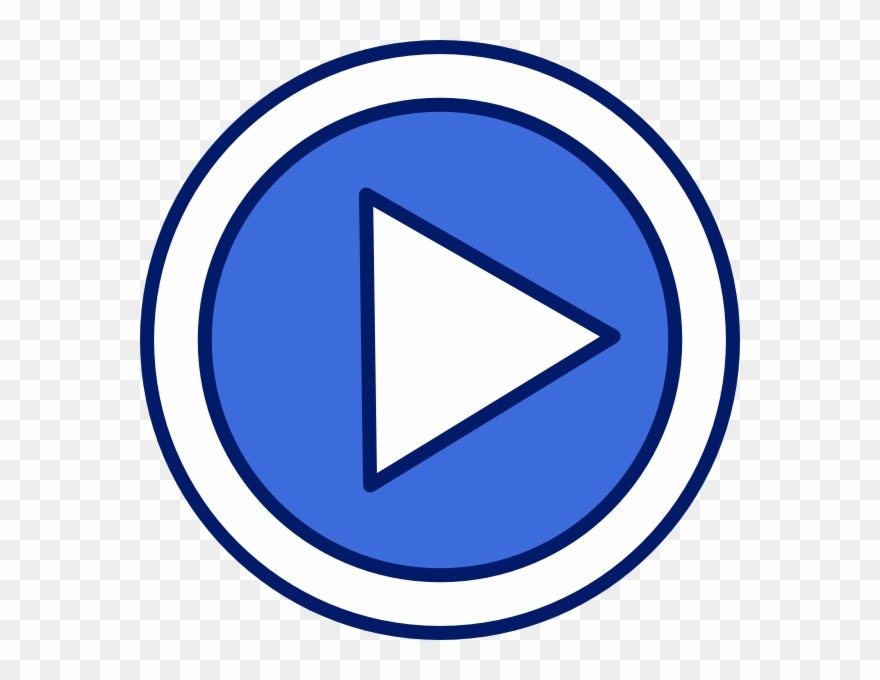 Free Vector Play Symbol Clip Art - Symbol For Video - Png Download