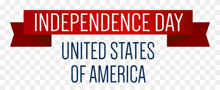 Usa Independence Day Banner Png Clip Art Image - Banner Independence Day Png Transparent Png