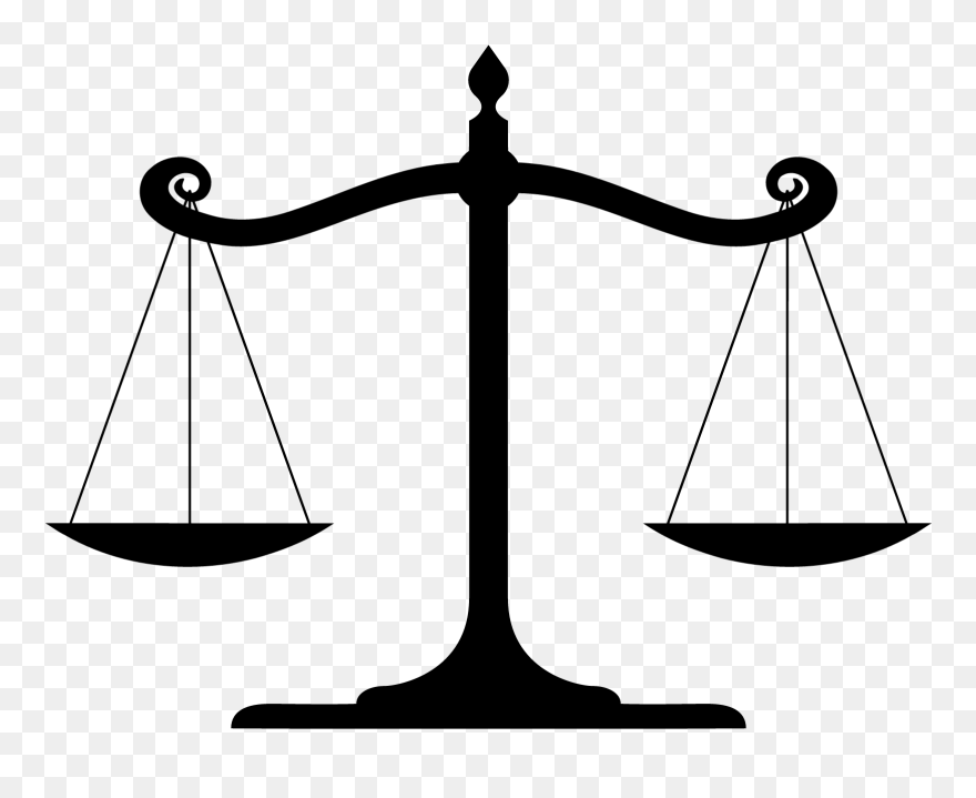 Law - Balanced Scale Clipart