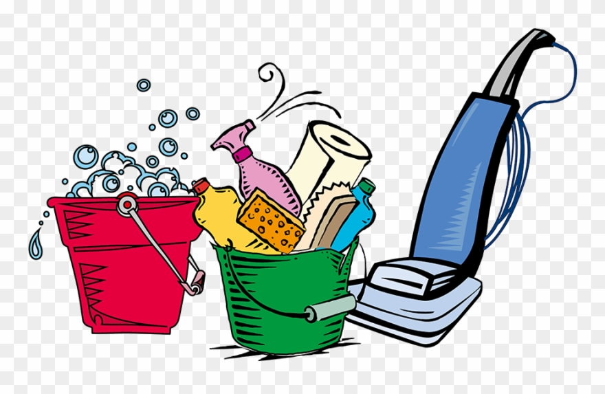 Download Free Printable Clipart And Coloring Pages - Clip Art Cleaning Services - Png Download