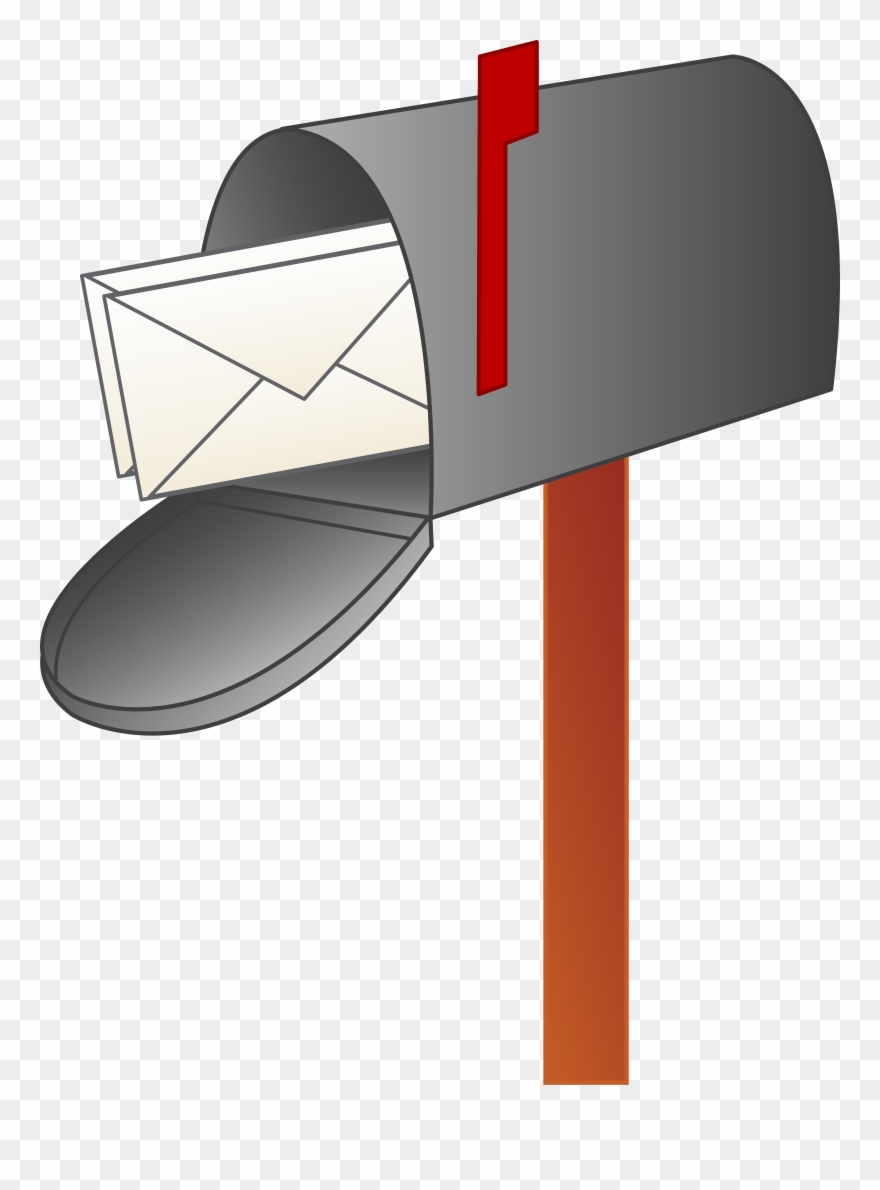 Cartoon Clipart - Mailbox Clipart - Png Download