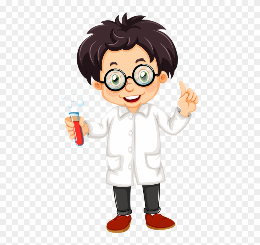 Girls Clipart Lawyer - Scientist Clipart Png Transparent Png