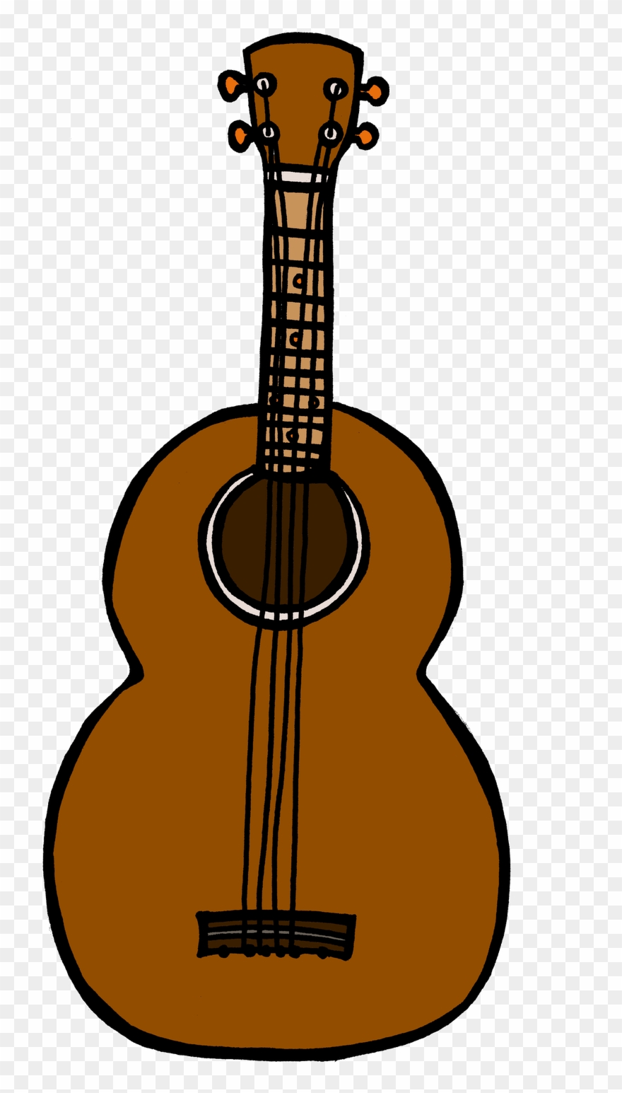 More From My Site - Ukulele Clip Art No Background - Png Download