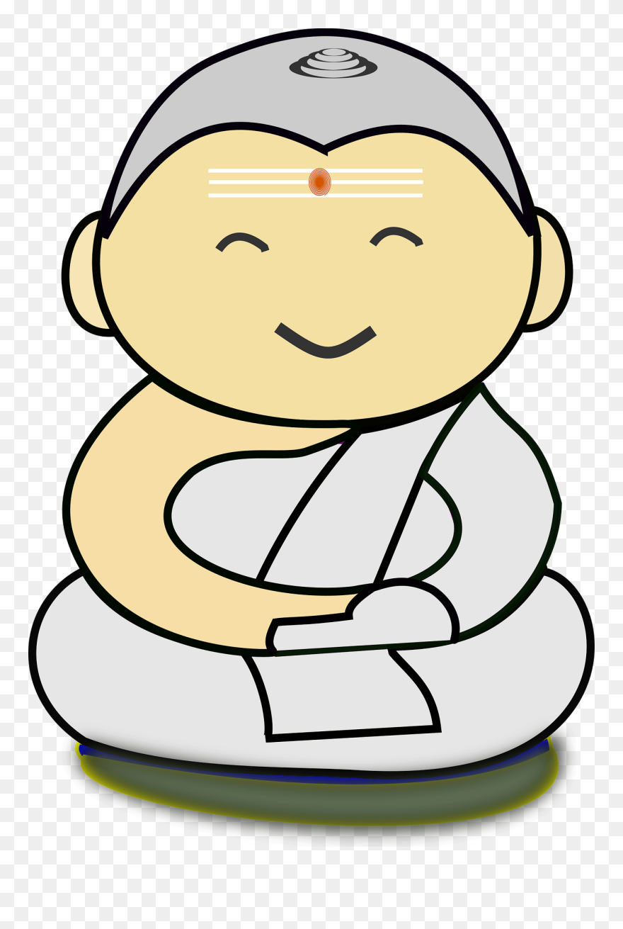 Comic Book Clipart - Buddha Clipart - Png Download