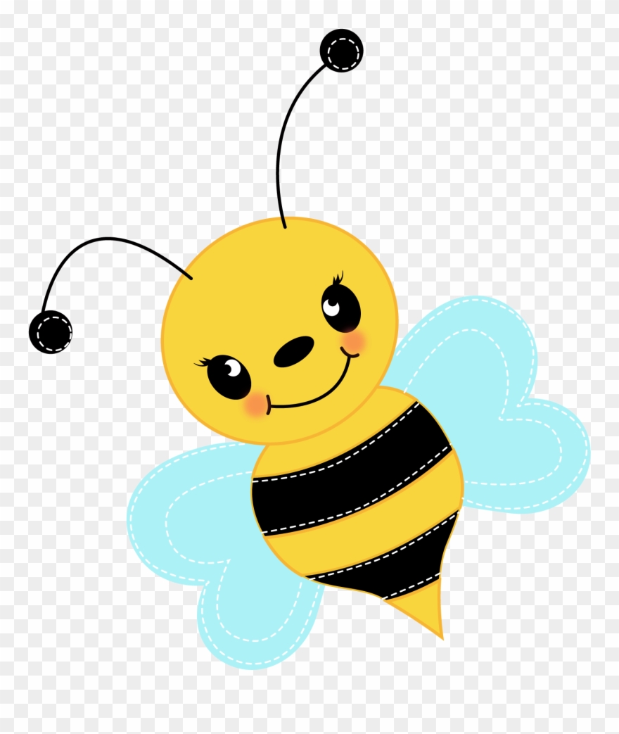 Imagination Clipart - Transparent Cute Bee Png