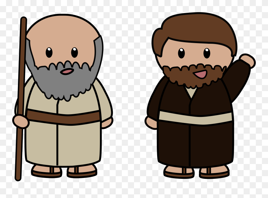 Free To Use Public Domain Christian Clip Art - Paul And Silas Cartoon - Png Download